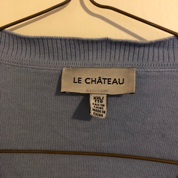 LE CHATEAU Men’s Button Up Sweater XXL - Picture 4 of 7